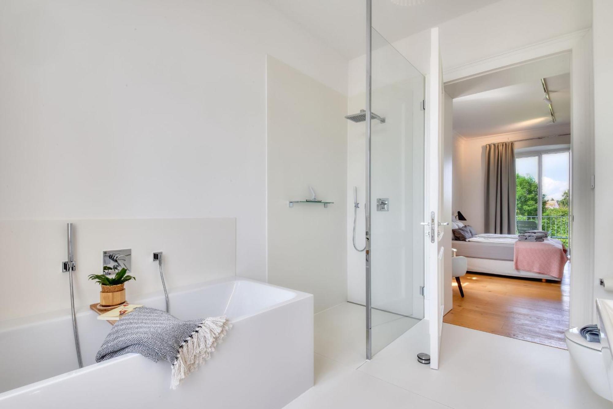 Ferienwohnung Fuerst Malte Loft I Design & Pool بوتبوس المظهر الخارجي الصورة